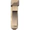 Ekena Millwork Westlake Arts and Crafts Rough Sawn Bracket w/ Offset Brace, Douglas Fir, 6"W x 24"D x 24"H BKT0604X24X24WTL03RDF - alternate 3